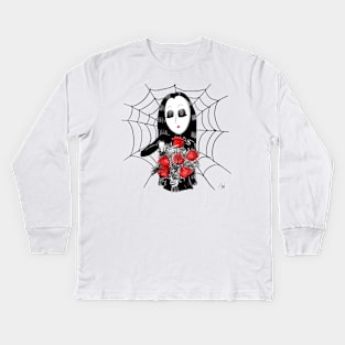 Snipping Bouquet Kids Long Sleeve T-Shirt